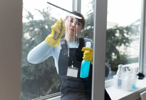 Nettoyage de vitres intérieures et extérieures à Gaillefontaine